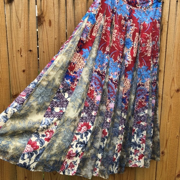 🆕NWT sz XS-S Anthropologie boho maxi skirt - Picture 4 of 8
